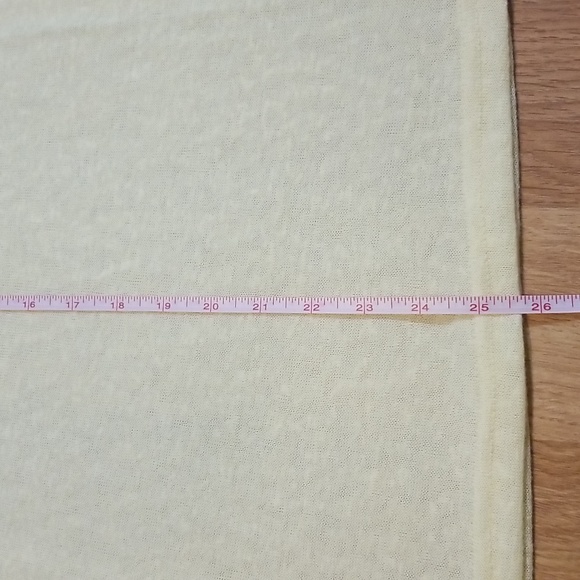 Misslook yellow cotton slub tank top XL EUC - Picture 8 of 8